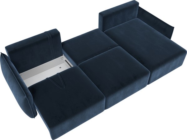 Диван угловой Лига Диванов Лига-051 НПБ Лонг универсальный