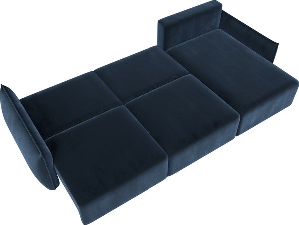 Диван угловой Лига Диванов Лига-051 НПБ Лонг универсальный