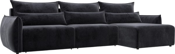 Диван угловой Лига Диванов Лига-051 НПБ Лонг универсальный - фото