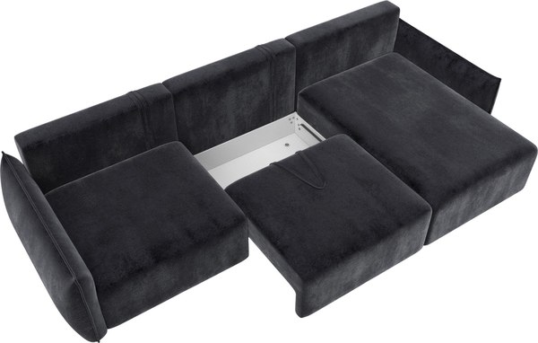 Диван угловой Лига Диванов Лига-051 НПБ Лонг универсальный