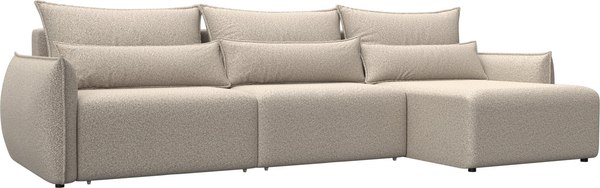 Диван угловой Лига Диванов Лига-051 НПБ Лонг универсальный - фото