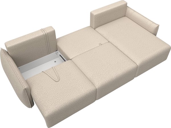 Диван угловой Лига Диванов Лига-051 НПБ Лонг универсальный