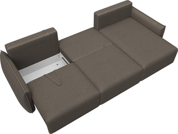 Диван угловой Лига Диванов Лига-051 НПБ Лонг универсальный