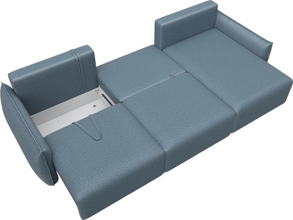 Диван угловой Лига Диванов Лига-051 НПБ Лонг универсальный