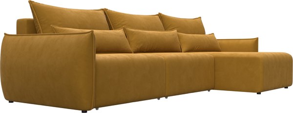 Диван угловой Лига Диванов Лига-051 НПБ Лонг универсальный