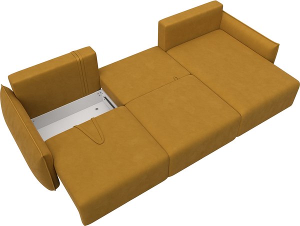 Диван угловой Лига Диванов Лига-051 НПБ Лонг универсальный