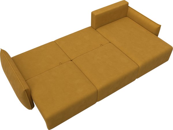 Диван угловой Лига Диванов Лига-051 НПБ Лонг универсальный