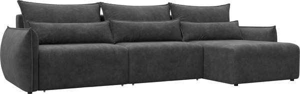 Диван угловой Лига Диванов Лига-051 НПБ Лонг универсальный - фото