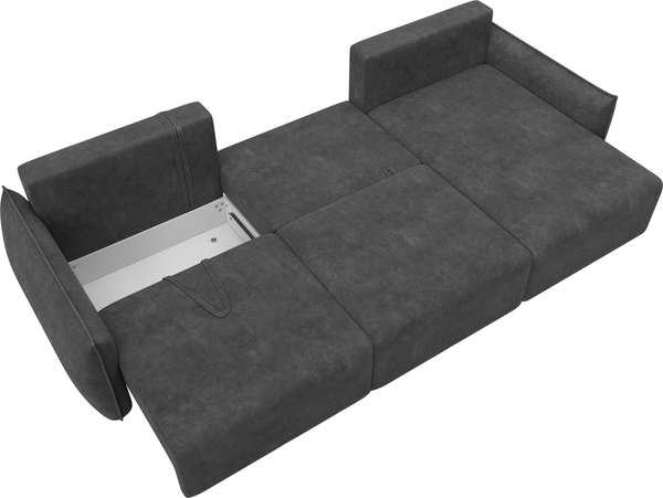 Диван угловой Лига Диванов Лига-051 НПБ Лонг универсальный