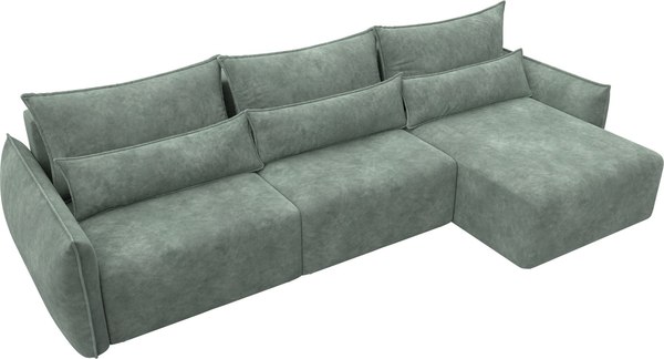 Диван угловой Лига Диванов Лига-051 НПБ Лонг универсальный