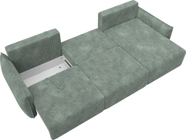 Диван угловой Лига Диванов Лига-051 НПБ Лонг универсальный