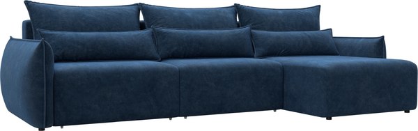 Диван угловой Лига Диванов Лига-051 НПБ Лонг универсальный - фото