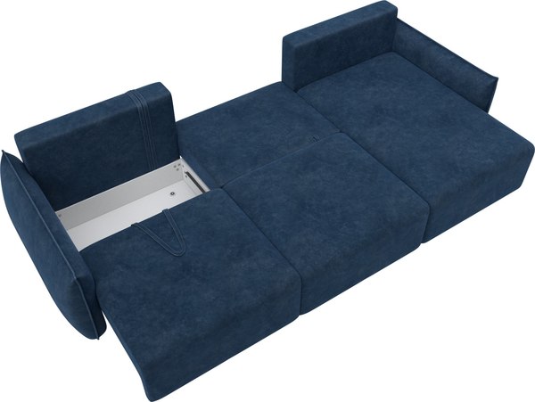 Диван угловой Лига Диванов Лига-051 НПБ Лонг универсальный