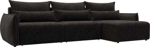 Диван угловой Лига Диванов Лига-051 НПБ Лонг универсальный - фото