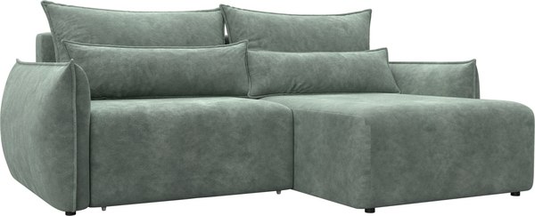 Диван угловой Лига Диванов Лига-051 НПБ универсальный - фото