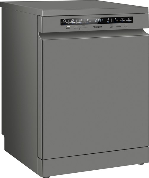 Посудомоечная машина Weissgauff DW 6038 D Dual Wash Silver
