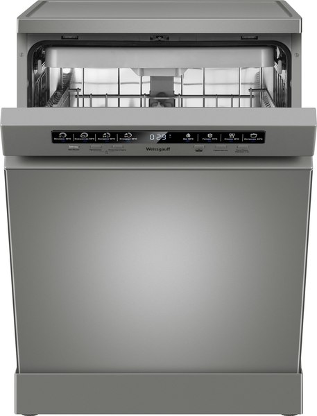 Посудомоечная машина Weissgauff DW 6038 D Dual Wash Silver