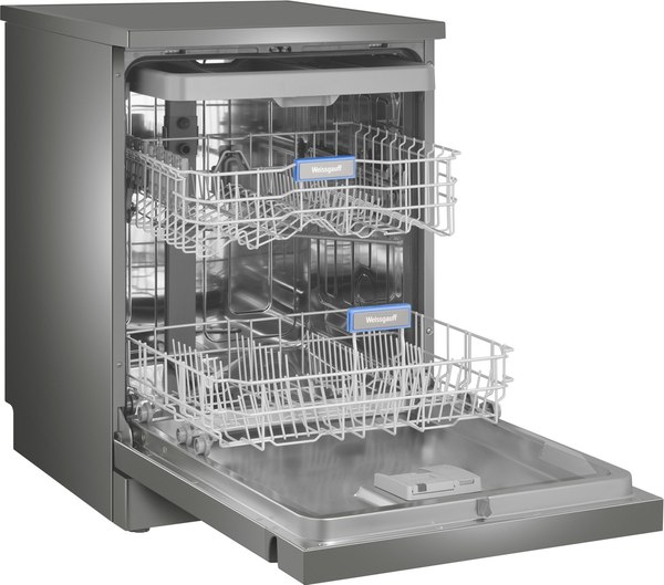 Посудомоечная машина Weissgauff DW 6038 D Dual Wash Silver