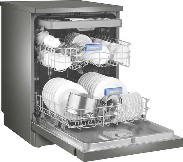 Посудомоечная машина Weissgauff DW 6038 D Dual Wash Silver