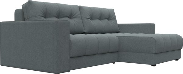 Диван угловой Лига Диванов Лига-049 НПБ универсальный с декором