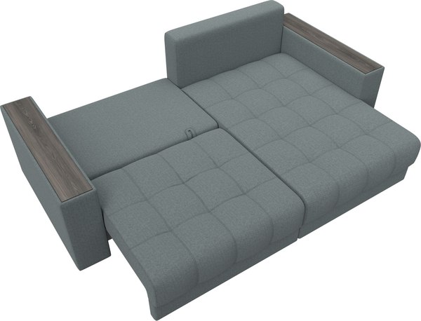 Диван угловой Лига Диванов Лига-049 НПБ универсальный с декором