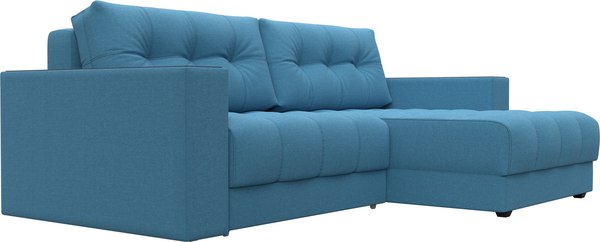 Диван угловой Лига Диванов Лига-049 НПБ универсальный с декором