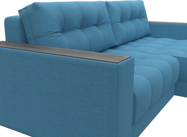 Диван угловой Лига Диванов Лига-049 НПБ универсальный с декором