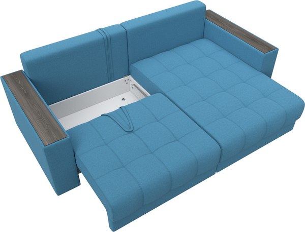 Диван угловой Лига Диванов Лига-049 НПБ универсальный с декором