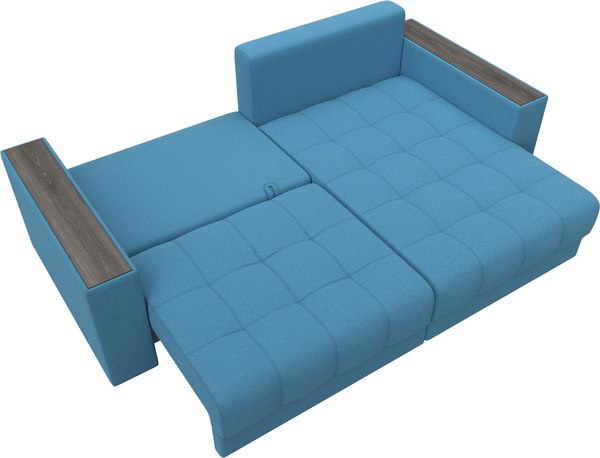 Диван угловой Лига Диванов Лига-049 НПБ универсальный с декором