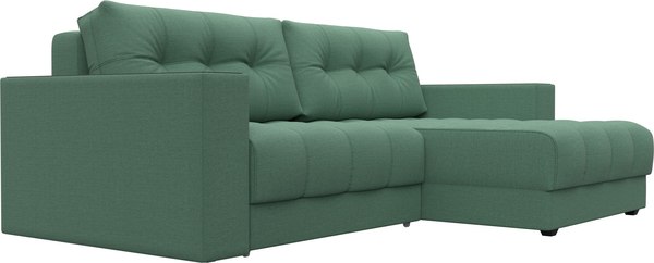 Диван угловой Лига Диванов Лига-049 НПБ универсальный с декором