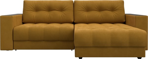 Диван угловой Лига Диванов Лига-049 НПБ универсальный с декором