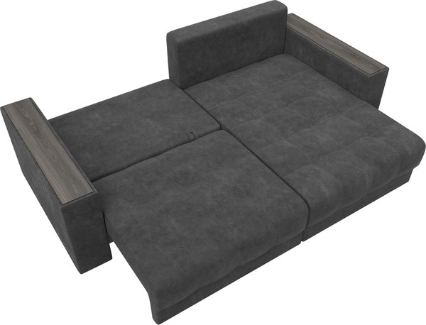 Диван угловой Лига Диванов Лига-049 НПБ универсальный с декором