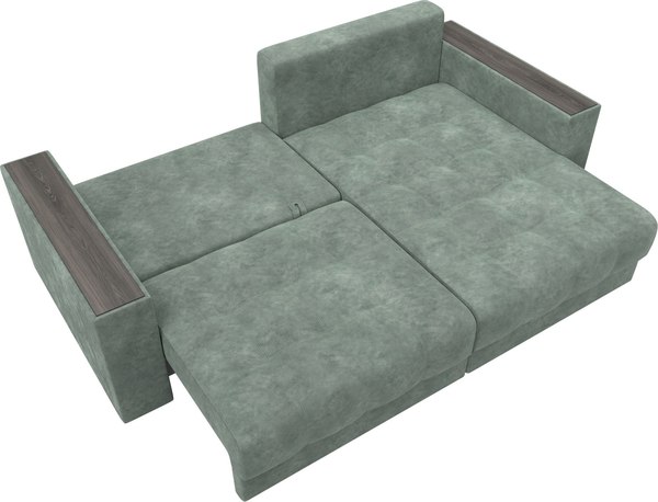 Диван угловой Лига Диванов Лига-049 НПБ универсальный с декором