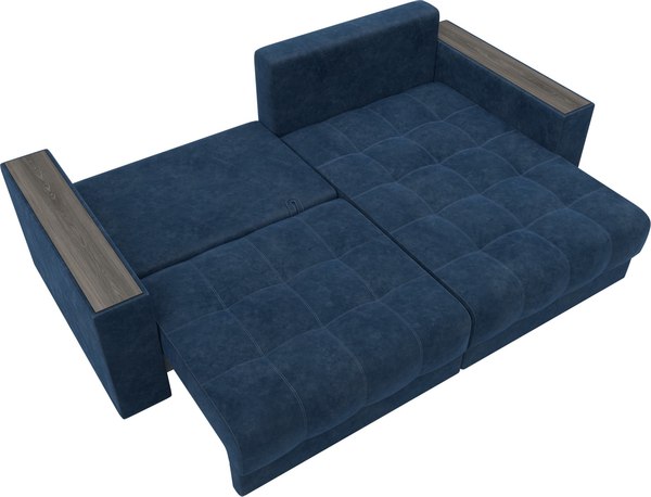 Диван угловой Лига Диванов Лига-049 НПБ универсальный с декором