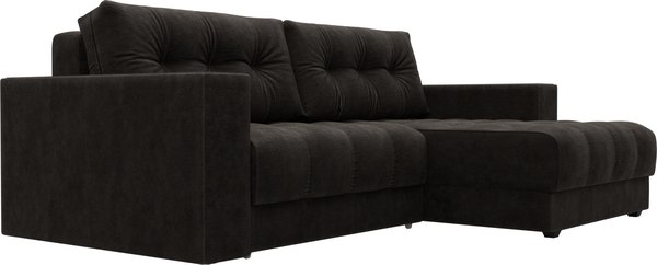 Диван угловой Лига Диванов Лига-049 НПБ универсальный с декором