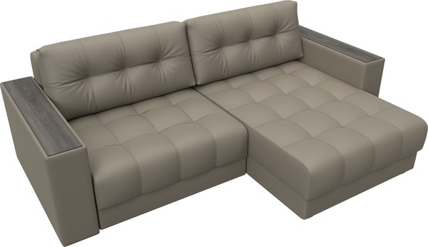 Диван угловой Лига Диванов Лига-049 НПБ универсальный с декором