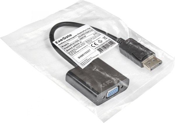 Кабель/переходник ExeGate EX-DPM-VGAF-0.15 / EX284910RUS