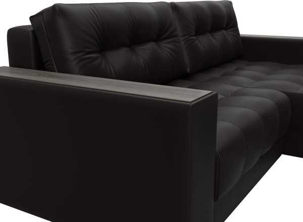 Диван угловой Лига Диванов Лига-049 НПБ универсальный с декором