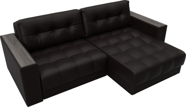 Диван угловой Лига Диванов Лига-049 НПБ универсальный с декором