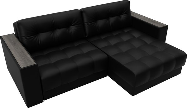 Диван угловой Лига Диванов Лига-049 НПБ универсальный с декором