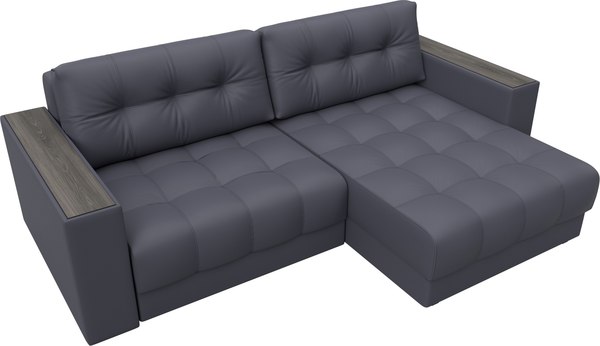 Диван угловой Лига Диванов Лига-049 НПБ универсальный с декором