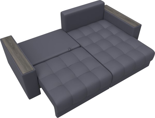 Диван угловой Лига Диванов Лига-049 НПБ универсальный с декором