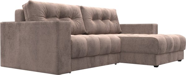 Диван угловой Лига Диванов Лига-049 НПБ универсальный с декором