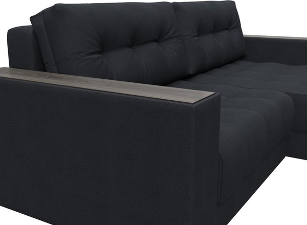 Диван угловой Лига Диванов Лига-049 НПБ универсальный с декором