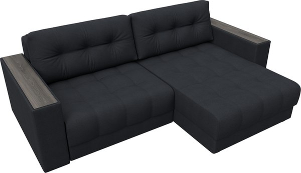 Диван угловой Лига Диванов Лига-049 НПБ универсальный с декором