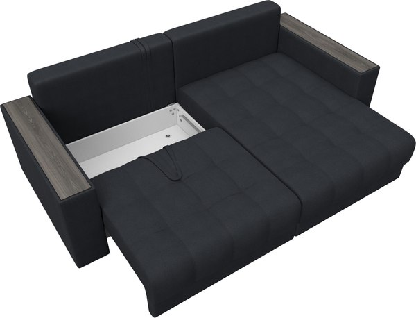 Диван угловой Лига Диванов Лига-049 НПБ универсальный с декором