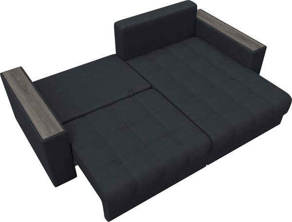 Диван угловой Лига Диванов Лига-049 НПБ универсальный с декором