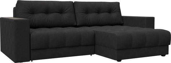 Диван угловой Лига Диванов Лига-049 НПБ универсальный с декором - фото