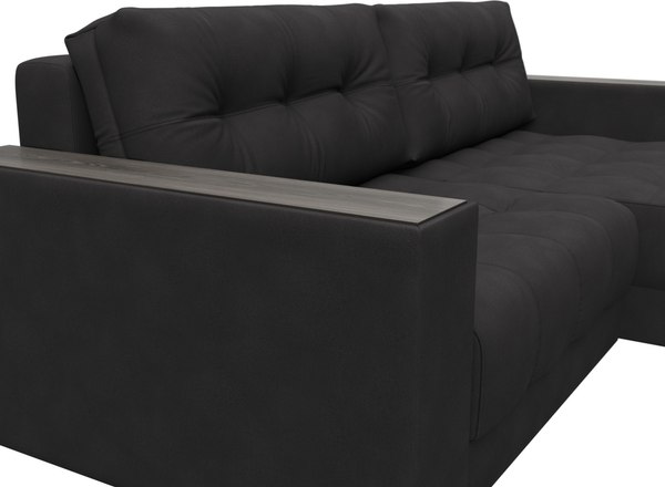 Диван угловой Лига Диванов Лига-049 НПБ универсальный с декором