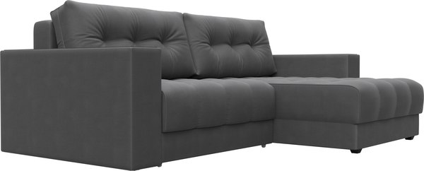 Диван угловой Лига Диванов Лига-049 НПБ универсальный с декором